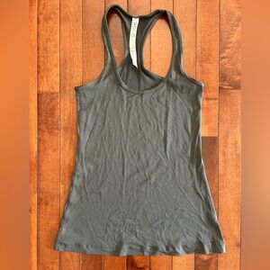 Gray FitCulture Threads Racerback Tank Top Size 4 reg
